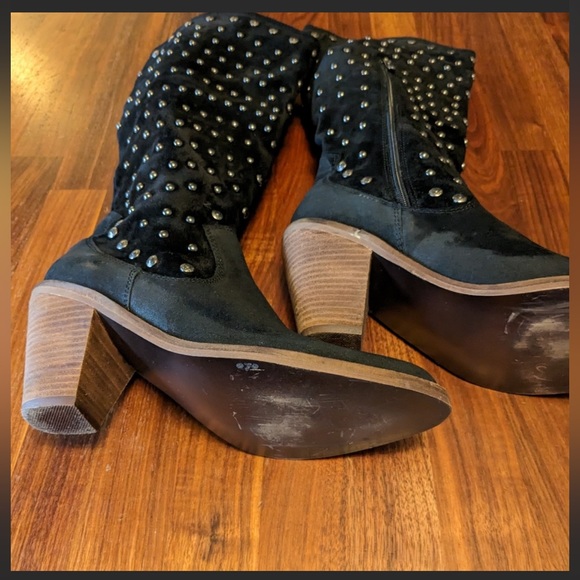 Studded cowboy boots - Picture 2 of 3